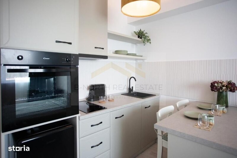 Garsoniera de inchiriat moderna, cladire renovata, facilitati premium