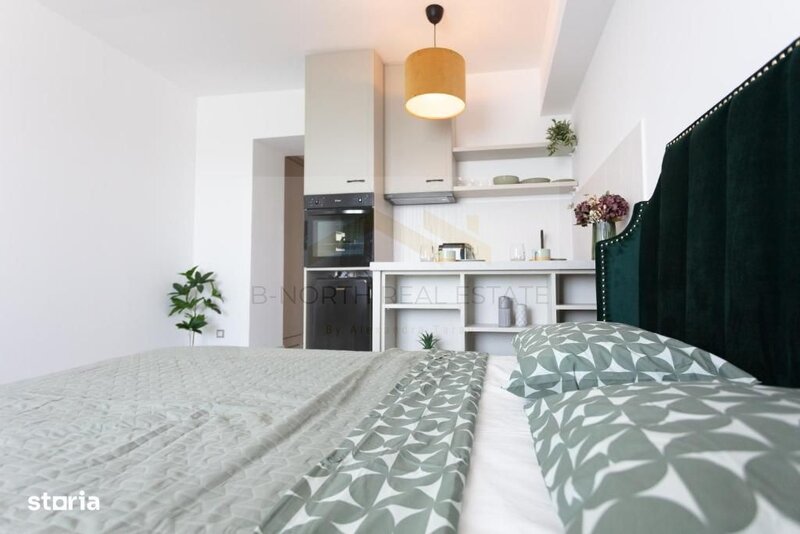 Garsoniera de inchiriat moderna, cladire renovata, facilitati premium